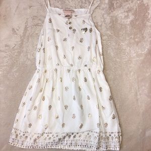 White and gold juicy couture